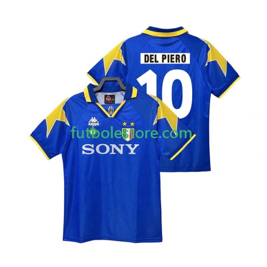 Segunda Equipación del Juventus DEL PIERO 10 Retro 1995 1996 Manga Corta para Hombre Segunda Equipación del Juventus DEL PIERO 10 Retro 1995 1996 Manga Corta para Hombre