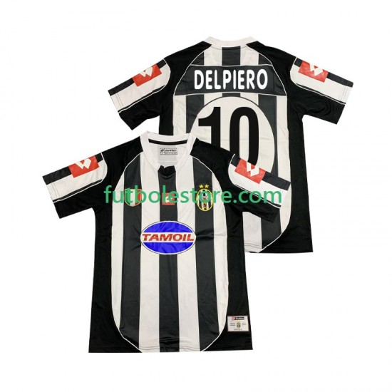 Primera Equipación del Juventus DEL PIERO 10 Retro 2002 2003 Manga Corta para Hombre Primera Equipación del Juventus DEL PIERO 10 Retro 2002 2003 Manga Corta para Hombre