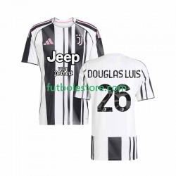 Primera Equipación del Juventus Douglas Luiz 26 2025-2026 Manga Corta para Hombre