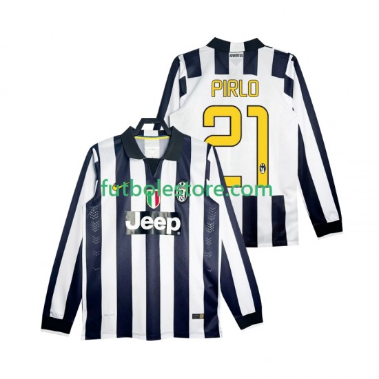 Primera Equipación del Juventus Pirlo 21 Retro 2014 2015 ML para Hombre Primera Equipación del Juventus Pirlo 21 Retro 2014 2015 ML para Hombre