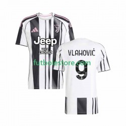 Primera Equipación del Juventus Vlahovic 9 2025-2026 Manga Corta para Hombre