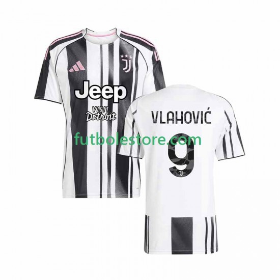 Primera Equipación del Juventus Vlahovic 9 2025-2026 Manga Corta para Hombre Primera Equipación del Juventus Vlahovic 9 2025-2026 Manga Corta para Hombre