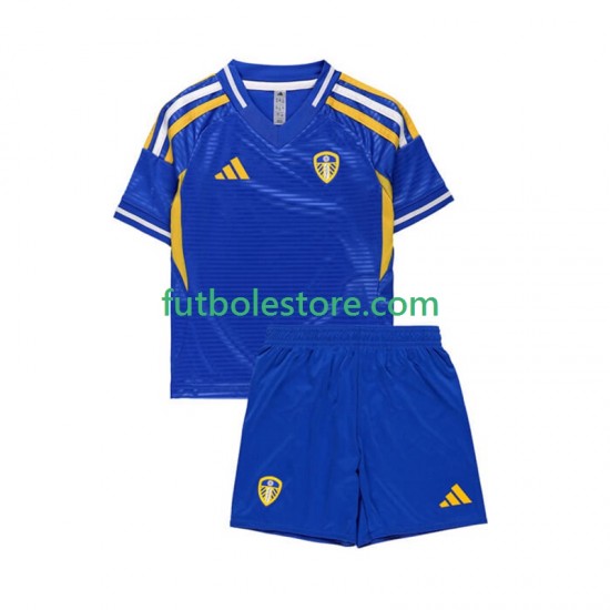 Segunda Equipación del Leeds United 2025-2026 Manga Corta para Niño (Camiseta y pantalón) Segunda Equipación del Leeds United 2025-2026 Manga Corta para Niño (Camiseta y pantalón)