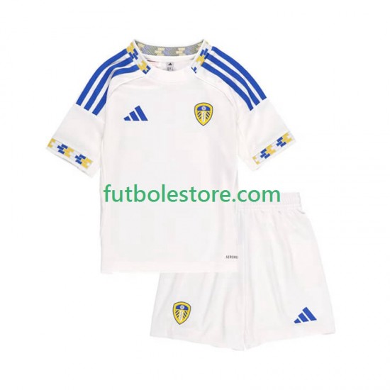 Primera Equipación del Leeds United 2025-2026 Manga Corta para Niño (Camiseta y pantalón) Primera Equipación del Leeds United 2025-2026 Manga Corta para Niño (Camiseta y pantalón)