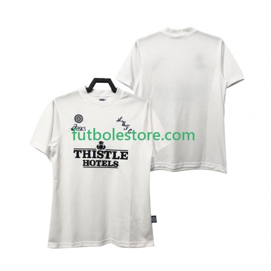 Primera Equipación del Leeds United Retro 1995 1996 Manga Corta para Hombre Primera Equipación del Leeds United Retro 1995 1996 Manga Corta para Hombre