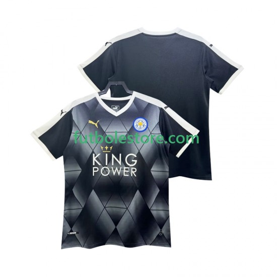 Segunda Equipación del Leicester City Retro 2014 2015 Manga Corta para Hombre Segunda Equipación del Leicester City Retro 2014 2015 Manga Corta para Hombre