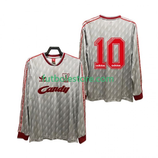 Segunda Equipación del Liverpool 10 Retro 1989 1991 ML para Hombre Segunda Equipación del Liverpool 10 Retro 1989 1991 ML para Hombre