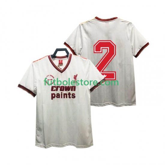 Segunda Equipación del Liverpool 2 Retro 1985 1986 Manga Corta para Hombre Segunda Equipación del Liverpool 2 Retro 1985 1986 Manga Corta para Hombre
