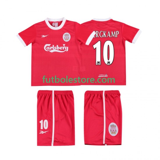 Primera Equipación del Liverpool BERGKAMP 10 Retro LWP 1997 1998 Manga Corta para Niño (Camiseta y pantalón) Primera Equipación del Liverpool BERGKAMP 10 Retro LWP 1997 1998 Manga Corta para Niño (Camiseta y pantalón)