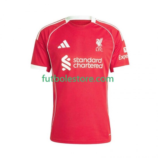 Primera Equipación del Liverpool 2025-2026 Manga Corta para Hombre Primera Equipación del Liverpool 2025-2026 Manga Corta para Hombre