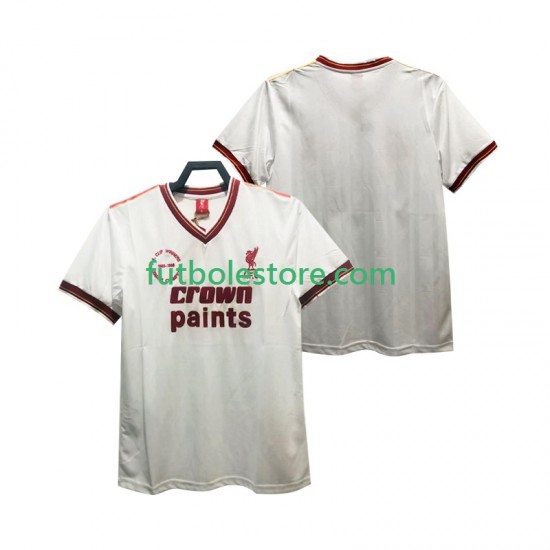 Segunda Equipación del Liverpool Retro 1985 1986 Manga Corta para Hombre Segunda Equipación del Liverpool Retro 1985 1986 Manga Corta para Hombre