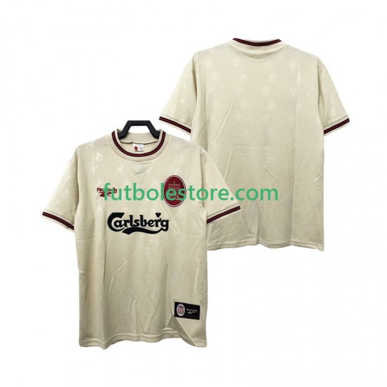 Segunda Equipación del Liverpool Retro 1996 1997 Manga Corta para Hombre Segunda Equipación del Liverpool Retro 1996 1997 Manga Corta para Hombre