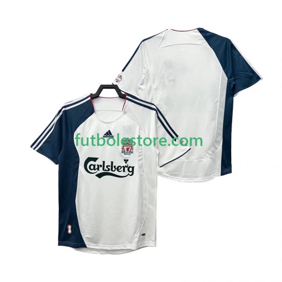 Segunda Equipación del Liverpool Retro 2006 2008 Manga Corta para Hombre