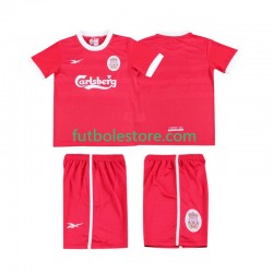 Primera Equipación del Liverpool Retro LWP 1997 1998 Manga Corta para Niño (Camiseta y pantalón)