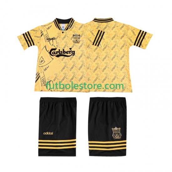 Tercera Equipación del Liverpool Retro LWP 1994 1996 Manga Corta para Niño (Camiseta y pantalón) Tercera Equipación del Liverpool Retro LWP 1994 1996 Manga Corta para Niño (Camiseta y pantalón)