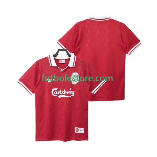 Primera Equipación del Liverpool Retro 1996 1998 Manga Corta para Hombre Primera Equipación del Liverpool Retro 1996 1998 Manga Corta para Hombre
