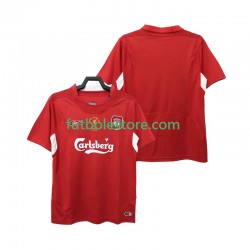 Primera Equipación del Liverpool Retro 2004 2005 Manga Corta para Hombre