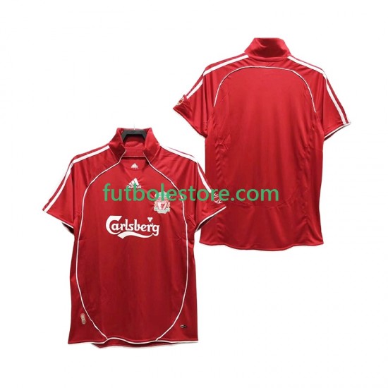 Primera Equipación del Liverpool Retro 2006 2008 Manga Corta para Hombre Primera Equipación del Liverpool Retro 2006 2008 Manga Corta para Hombre