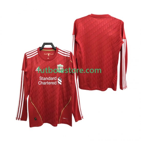 Primera Equipación del Liverpool Retro 2010 2012 ML para Hombre Primera Equipación del Liverpool Retro 2010 2012 ML para Hombre