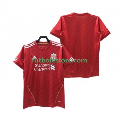 Primera Equipación del Liverpool Retro 2010 2012 Manga Corta para Hombre