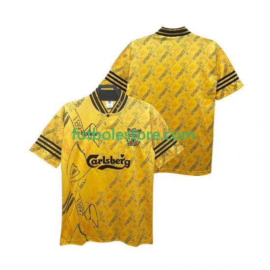Tercera Equipación del Liverpool Retro 1994 1996 Manga Corta para Hombre Tercera Equipación del Liverpool Retro 1994 1996 Manga Corta para Hombre