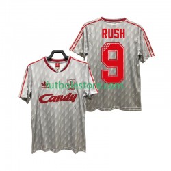Segunda Equipación del Liverpool Rush 9 Retro 1989 1991 Manga Corta para Hombre