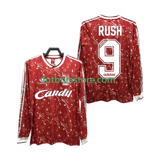 Primera Equipación del Liverpool Rush 9 Retro 1989 1991 ML para Hombre Primera Equipación del Liverpool Rush 9 Retro 1989 1991 ML para Hombre