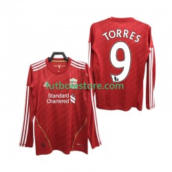 Primera Equipación del Liverpool Torres 9 Retro 2010 2012 ML para Hombre