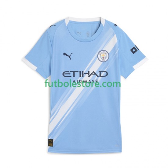 Primera Equipación del Manchester City 2025-2026 Manga Corta para Mujer Primera Equipación del Manchester City 2025-2026 Manga Corta para Mujer