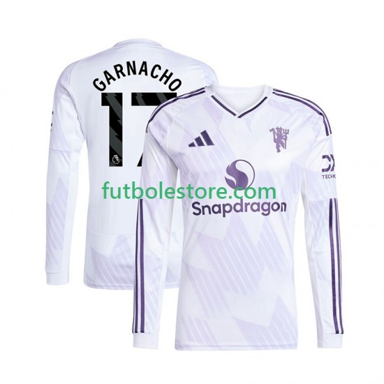 Segunda Equipación del Manchester United Alejandro Garnacho 17 2025-2026 ML para Hombre Segunda Equipación del Manchester United Alejandro Garnacho 17 2025-2026 ML para Hombre