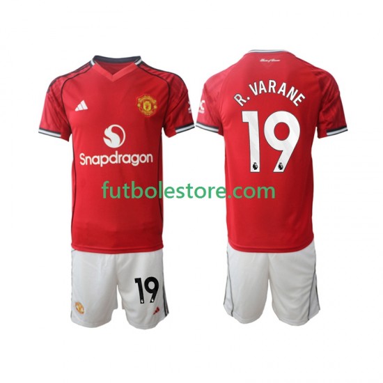 Primera Equipación del Manchester United Bryan Mbeumo 19 2025-2026 Manga Corta para Niño (Camiseta y pantalón) Primera Equipación del Manchester United Bryan Mbeumo 19 2025-2026 Manga Corta para Niño (Camiseta y pantalón)