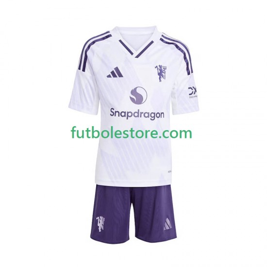 Segunda Equipación del Manchester United 2025-2026 Manga Corta para Niño (Camiseta y pantalón) Segunda Equipación del Manchester United 2025-2026 Manga Corta para Niño (Camiseta y pantalón)