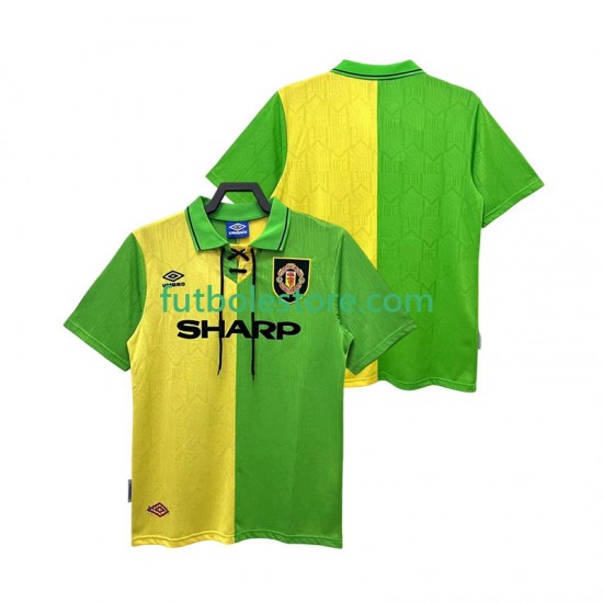 Segunda Equipación del Manchester United Retro 1992 1994 Manga Corta para Hombre Segunda Equipación del Manchester United Retro 1992 1994 Manga Corta para Hombre