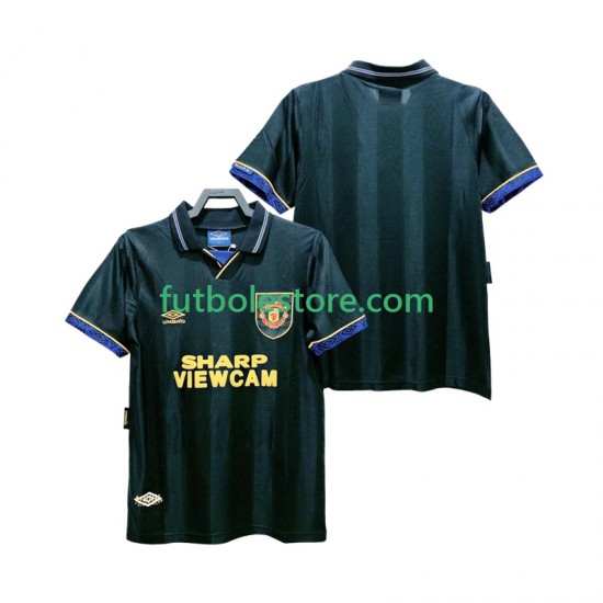Segunda Equipación del Manchester United Retro 1993 1994 Manga Corta para Hombre Segunda Equipación del Manchester United Retro 1993 1994 Manga Corta para Hombre