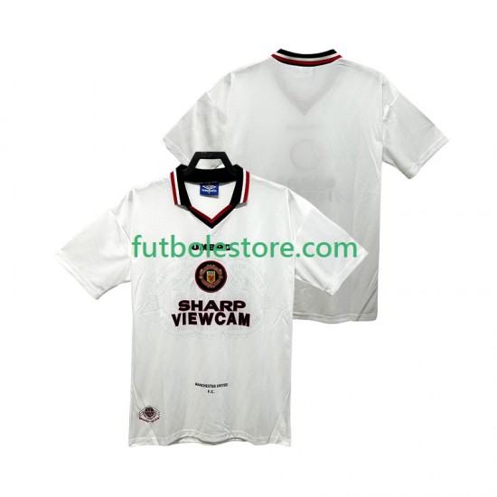 Segunda Equipación del Manchester United Retro 1996 1997 Manga Corta para Hombre Segunda Equipación del Manchester United Retro 1996 1997 Manga Corta para Hombre
