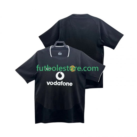 Segunda Equipación del Manchester United Retro 2002 2004 Manga Corta para Hombre