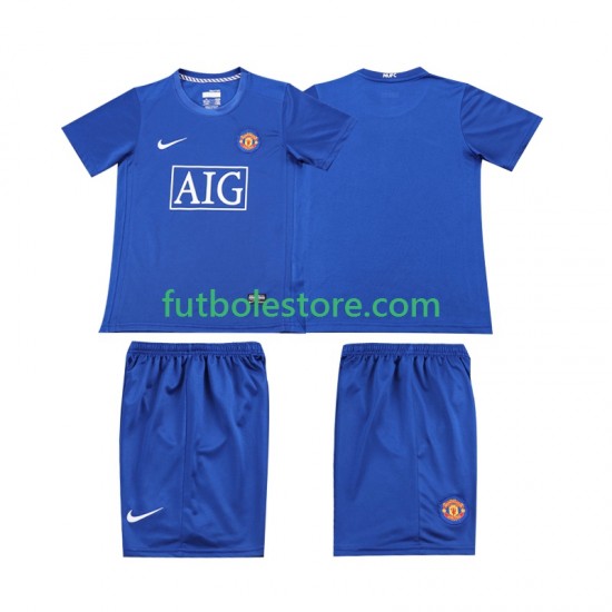 Tercera Equipación del Manchester United Retro 2008 2009 Manga Corta para Niño (Camiseta y pantalón) Tercera Equipación del Manchester United Retro 2008 2009 Manga Corta para Niño (Camiseta y pantalón)