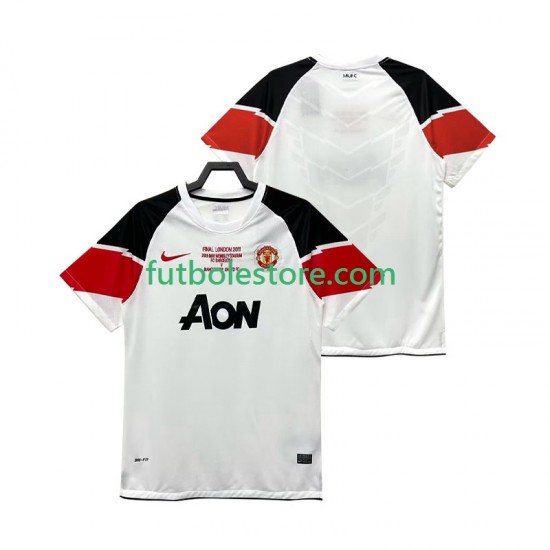 Tercera Equipación del Manchester United Retro Champions League 2011 2012 Manga Corta para Hombre Tercera Equipación del Manchester United Retro Champions League 2011 2012 Manga Corta para Hombre