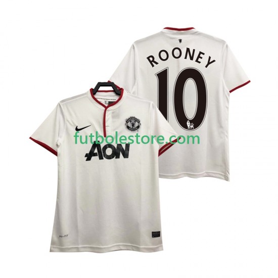 Tercera Equipación del Manchester United Rooney 10 Retro 2013 2014 Manga Corta para Hombre Tercera Equipación del Manchester United Rooney 10 Retro 2013 2014 Manga Corta para Hombre