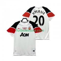 Tercera Equipación del Manchester United V PERSIE 20 Retro Champions League 2011 2012 Manga Corta para Hombre