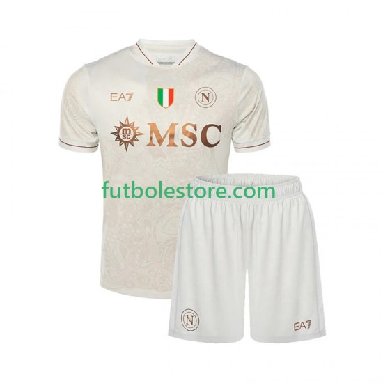 Segunda Equipación del Napoli 2025-2026 Manga Corta para Niño (Camiseta y pantalón) Segunda Equipación del Napoli 2025-2026 Manga Corta para Niño (Camiseta y pantalón)