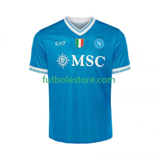 Primera Equipación del Napoli 2025-2026 Manga Corta para Hombre Primera Equipación del Napoli 2025-2026 Manga Corta para Hombre
