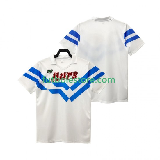 Segunda Equipación del Napoli Retro 1988 1989 Manga Corta para Hombre Segunda Equipación del Napoli Retro 1988 1989 Manga Corta para Hombre