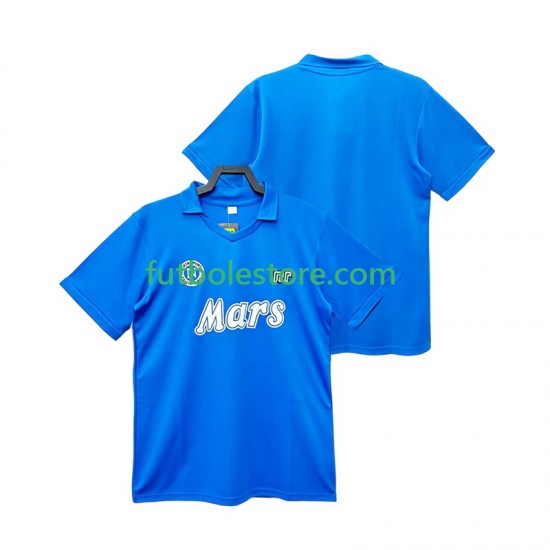Primera Equipación del Napoli Retro 1988 1989 Manga Corta para Hombre Primera Equipación del Napoli Retro 1988 1989 Manga Corta para Hombre