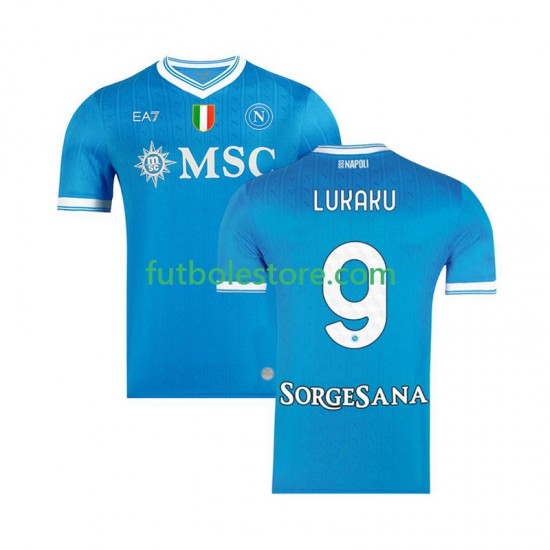 Primera Equipación del Napoli Romelu Lukaku 9 2025-2026 Manga Corta para Hombre Primera Equipación del Napoli Romelu Lukaku 9 2025-2026 Manga Corta para Hombre