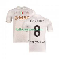 Segunda Equipación del Napoli Scott McTominay 8 2025-2026 Manga Corta para Hombre