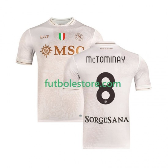 Segunda Equipación del Napoli Scott McTominay 8 2025-2026 Manga Corta para Hombre Segunda Equipación del Napoli Scott McTominay 8 2025-2026 Manga Corta para Hombre