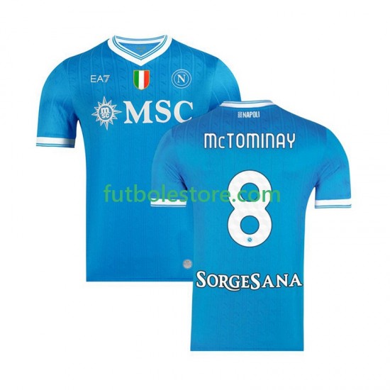 Primera Equipación del Napoli Scott McTominay 8 2025-2026 Manga Corta para Hombre Primera Equipación del Napoli Scott McTominay 8 2025-2026 Manga Corta para Hombre