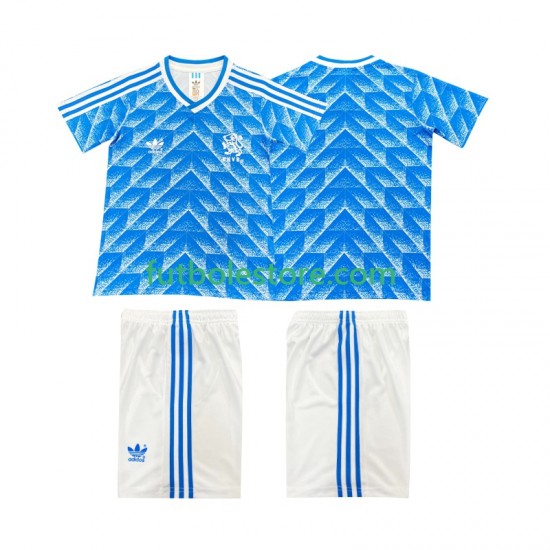 Segunda Equipación del Países Bajos Retro 1988 Manga Corta para Niño (Camiseta y pantalón) Segunda Equipación del Países Bajos Retro 1988 Manga Corta para Niño (Camiseta y pantalón)