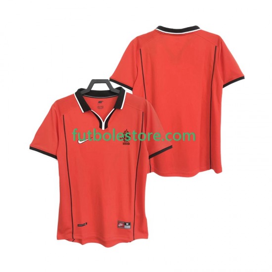 Primera Equipación del Países Bajos Retro 1998 Manga Corta para Hombre Primera Equipación del Países Bajos Retro 1998 Manga Corta para Hombre